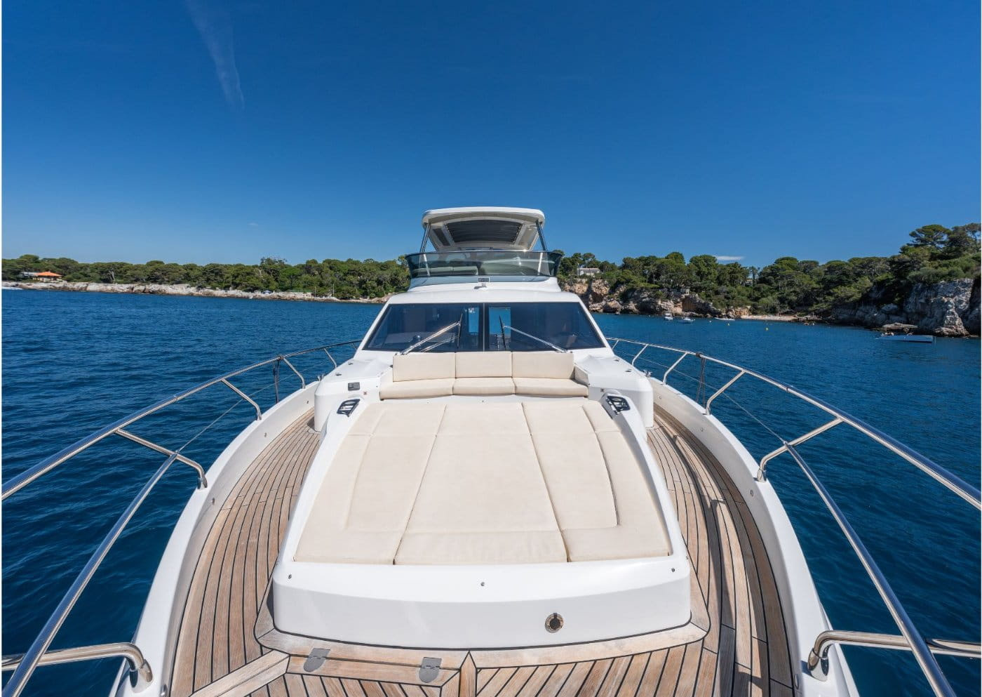 sunbed area on perveli yacht